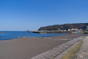 静岡県伊東市のビーチ