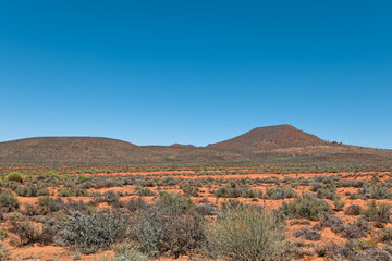 Fototapeta premium Isolated hills in Nama Karoo