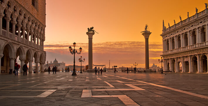 St Mark's square, Venice.