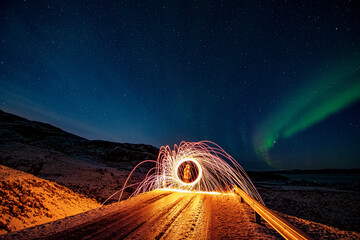 Steelwood, lightplay Greenland.