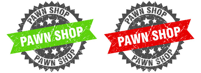 pawn shop band sign. pawn shop grunge stamp set