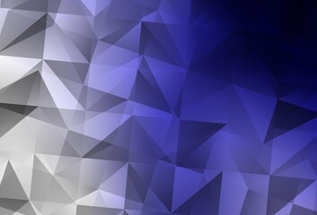 Light Purple vector abstract polygonal background.