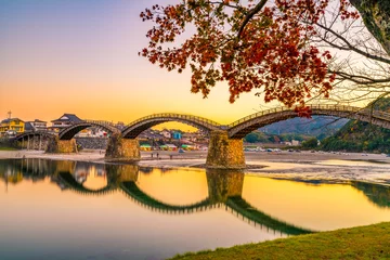 The Kintai Bridge at Iwakuni, Japan