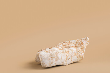 Rock podium for product mockup