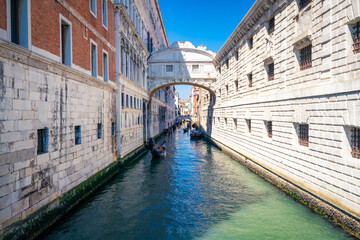 Bridge of Sights in Venice. Italy 