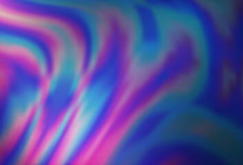 Dark Purple vector pattern with liquid shapes.