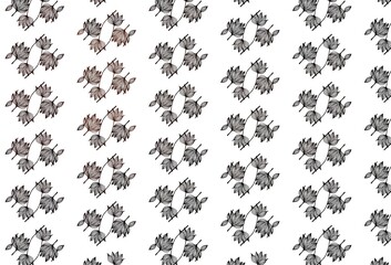 Light Red vector hand painted backdrop.