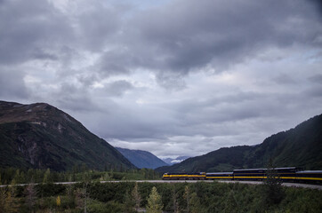 Alaska train ride