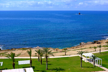 view from the sea