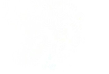 Light Blue, Yellow vector doodle texture with leaves, flowers.