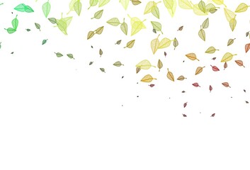 Light Green, Red vector hand painted texture.