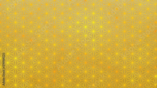 金色の背景素材麻の葉伝統ゴールド屏風金屏風wall Mural Wdw 金色の背景素材麻の葉伝統ゴールド屏風金屏風wall Mural Wdw