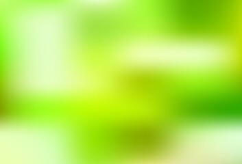 Fototapeta na wymiar Light Green, Yellow vector abstract blurred layout.