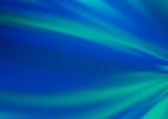 Fototapeta premium Light BLUE vector blurred background.