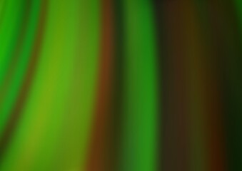 Light Green vector background with bubble shapes.