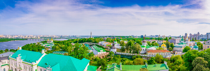 Kiev Pechersk Lavra panorama, Ukraine