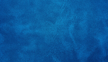 blue leather texture closeup with detailed background. blue abstract uneven grunge background...