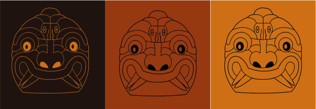 Cabeza Clava de la Cultura Chav&iacute;n