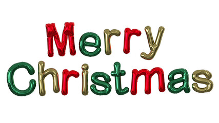 クリスマスのバルーンの3Dイラストレーション