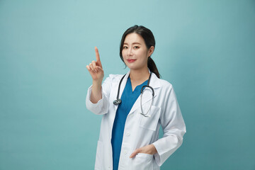 Asian female doctor