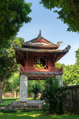 Khue Van Cac pavilion in Temper of Literature ( Van Mieu ) - Vietnam first national university, was built in 1070