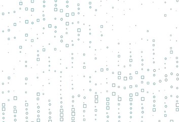 Light BLUE vector backdrop with lines, rectangles.