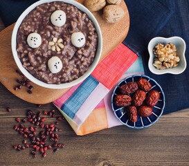 한국의 전통음식 팥죽
