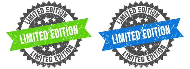 Obraz premium limited edition band sign. limited edition grunge stamp set