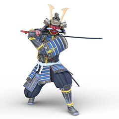 Obraz premium 天狗の侍