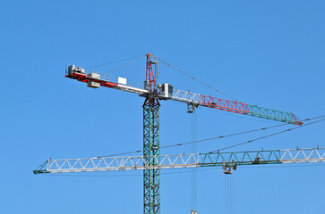 Construction tower crane