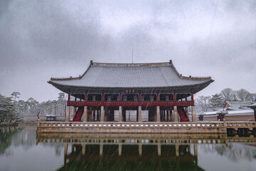 Gyeonghearou of  Gyeongbokgung Palace ,Seoul, Korea