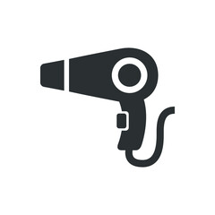 Hair dryer icon