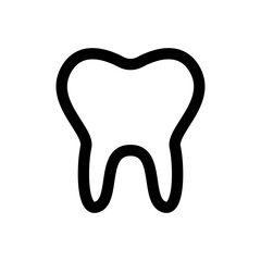 tooth icon vector