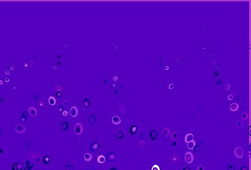 Light Purple vector backdrop with dots.