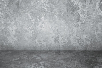 plaster wall, grey background