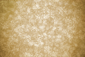 snowflakes on old paper texture