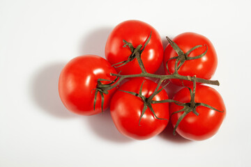Red ripe tomatoes
