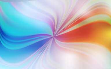 Light Blue, Yellow vector abstract bright template. Glitter abstract illustration with gradient design. New way of your design.