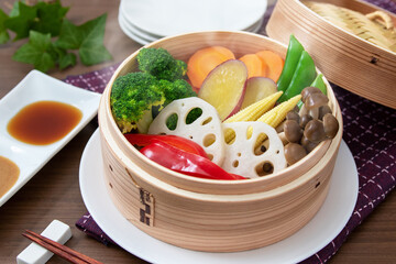 野菜のせいろ蒸し