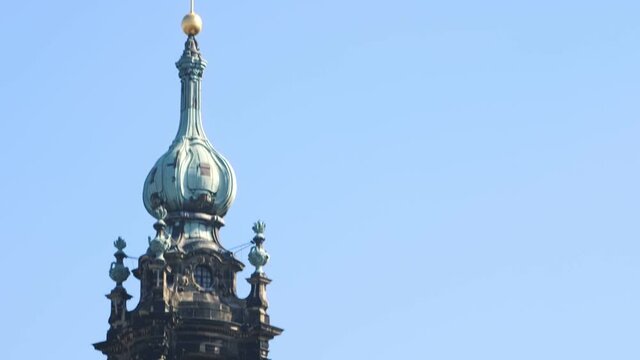 Dresden Cathedral of the Holy Trinity aka Hofkirche Kathedrale Sanctissimae Trinitatis in Dresden Germany