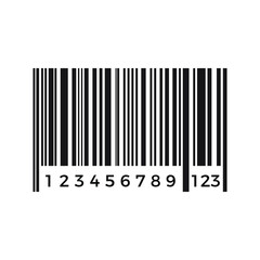 Barcode icon vector. Eps10 vector illustration.