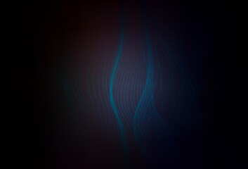 Dark Gray vector colorful blur background.