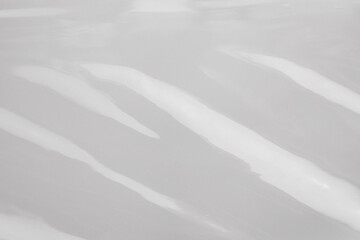 White plastic film wrap texture background