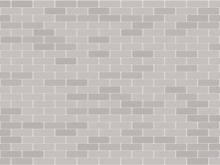 Brick wall pattern seamless background. Realistic decorative background. Vector illustration