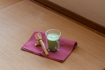 抹茶ラテ green tea Latee