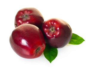 Fototapeta na wymiar red apples fruit