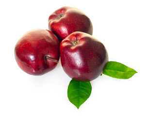 red apples fruit