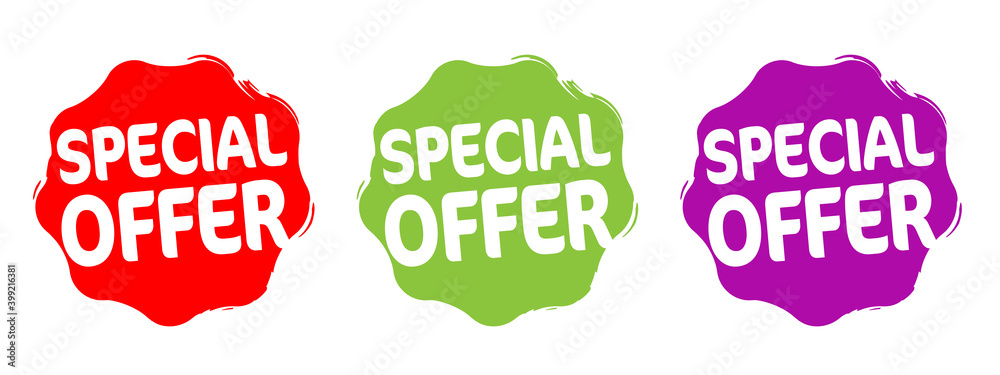 Sticker special offer