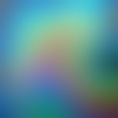Holographic blue pink lilac yellow formless smudge pattern. Smooth blurred gradient background.