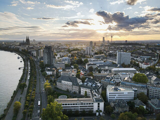 Luftaufnahme von Köln